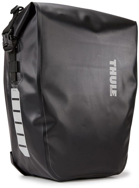 Thule 쉴드 바이크 패니어 백_170948, 쌍 - 25 L 신제품, 1개, 블랙_170948
