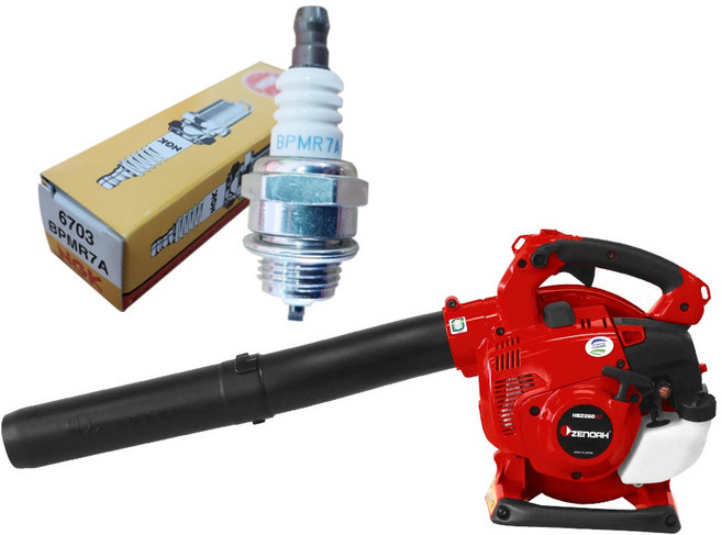 제노아 HBZ260EZ 2행정 엔진브로워 25.4CC 핸드송풍기 + 점화플러그 [NGK] BPMR7A 제설작업 낙엽청소 기관 공장, 제노아 엔진 브로워 HBZ260EZ, 1개, 본품(배터리없음)