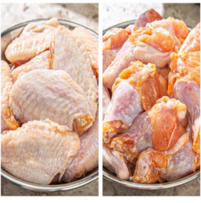 제철밥상 산더미 염지 하지 않은 닭 윙봉 원육, 1개, 4kg