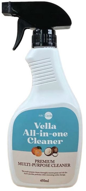 [입점할인]대통령상수상기업 벨라올인원 다목적 세정제 클리너 다용도 주방 욕실 세정제, 1개, 450ml