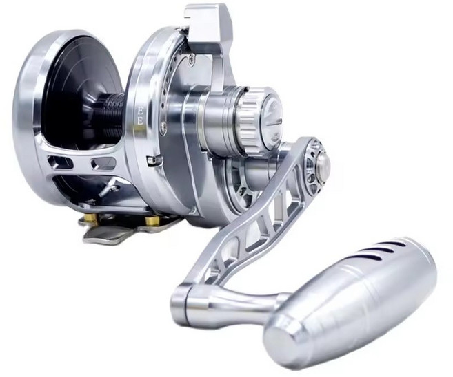 MODAX HU50R/L 40kg拉力拖釣金槍魚捲線器 左/右手 頭頂式海水捲線器, 原廠配色, HU50,右手