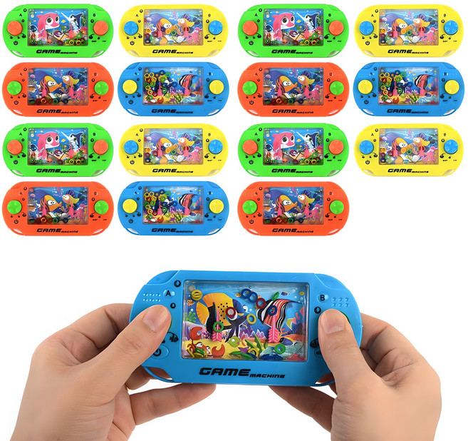 거영아이앤디 1000 고리걸기 수중 워터 게임기 4종 x 4p, 혼합색상, 16개