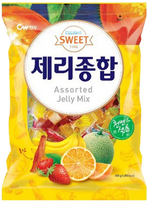 청우식품 제리종합 젤리, 420g, 1개