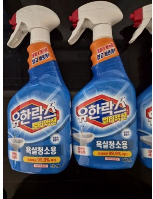 유한락스 멀티액션 욕실청소용 세정제, 510ml, 1개