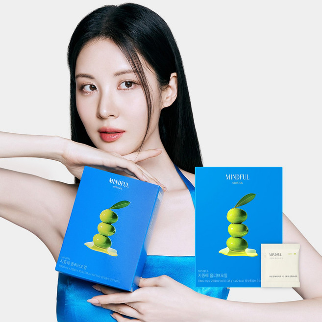 푸드올로지 마인드풀 지중해 올리브오일, 30회분, 6개