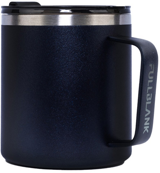 풀블랭크 베이직 블링 머그 스텐 보온 보냉 컵 5종 택1, 네이비, 1개, 420ml