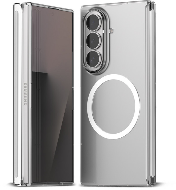 클레뷰 2배자력 마그네틱 맥세이프 투명케이스 호환 힌지보호