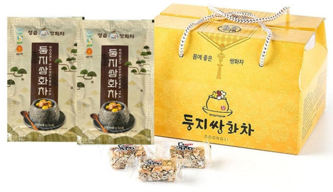 정읍 쌍화차 간편세트1호(쌍화차10팩+간편고명10개), 1개