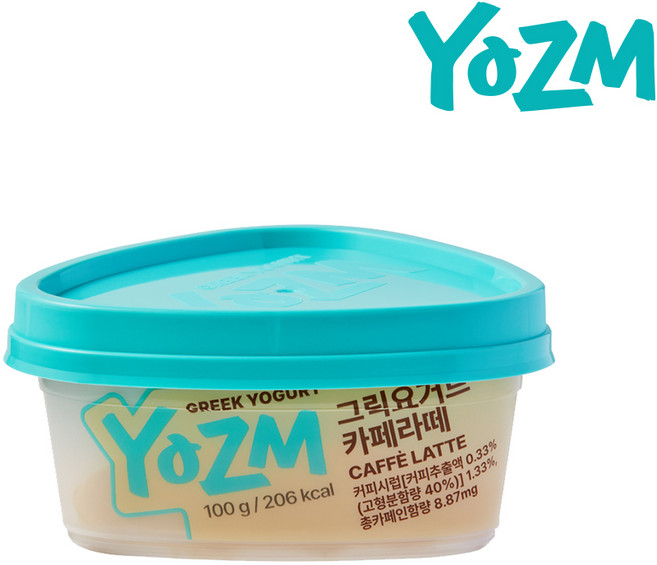 요즘 그릭요거트 카페라떼 100g 8개