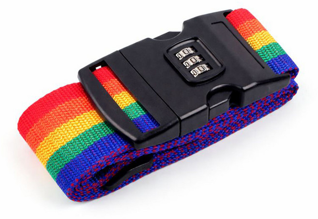 캐리어 밴드 벨트 자물쇠 스트랩 해외 여행 가방