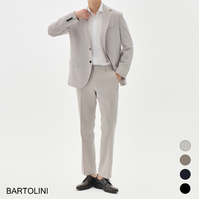 바톨리니 린넨 라이크 레귤러 셋업 수트 (4컬러 M~5XL)