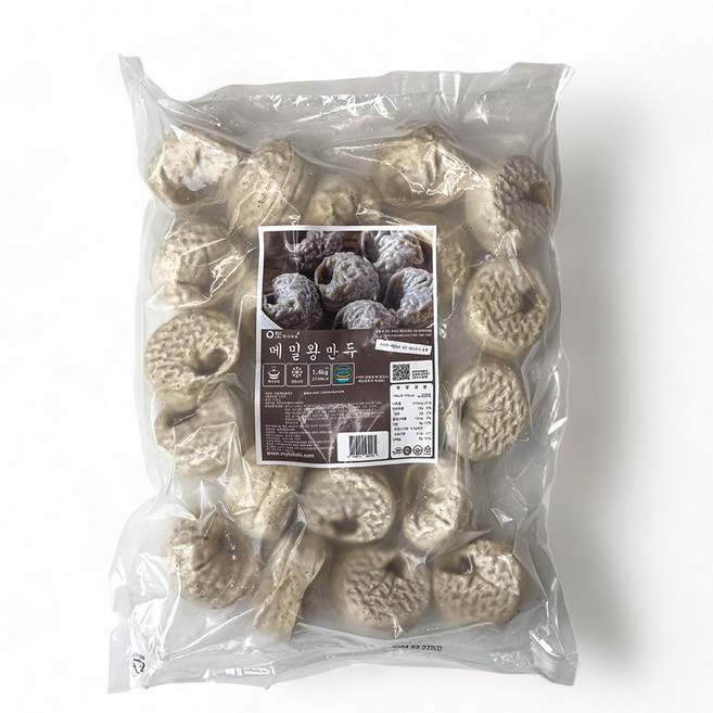 토박이마을 메밀 왕만두, 3개, 1.4kg