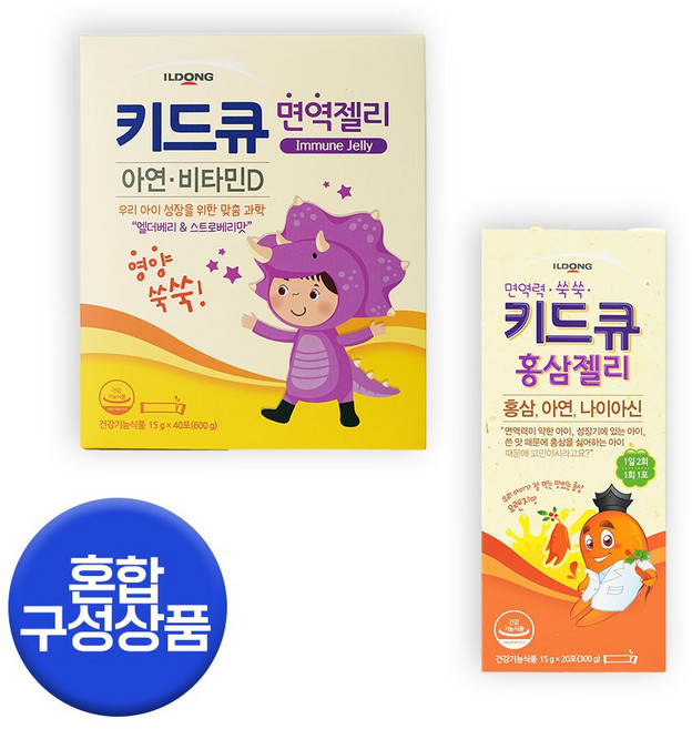 일동제약 키드큐 젤리, 1개, 60회분