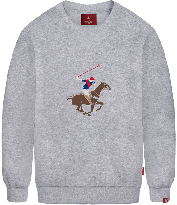 비버리힐즈폴로클럽 컬러풀 폴로 기모 맨투맨 티셔츠 TPM-904