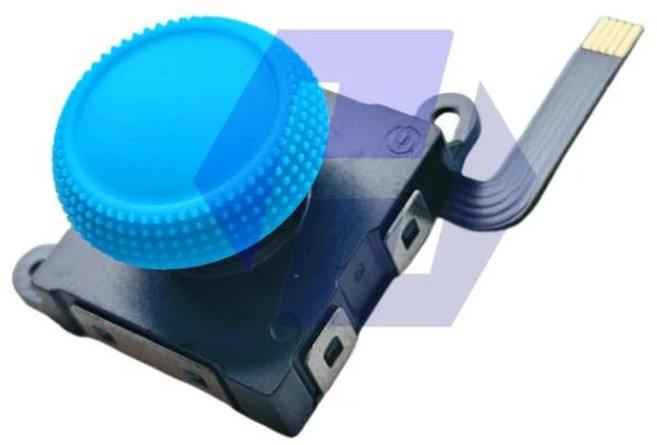 Nintendo Switch/Lite/OLED Joycon 아날로그 엄지 스틱 용 1PC 교체 홀 효과 표류 없음 고감도, 04 non-slip 1pcs