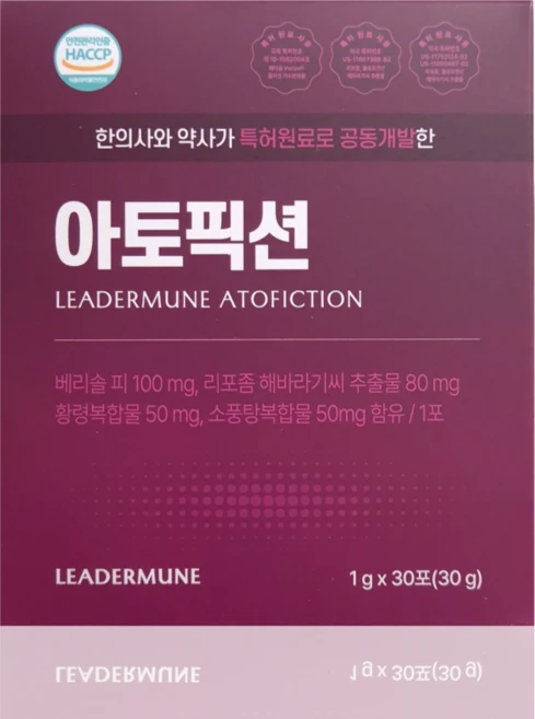 아토픽션, 1개, 30g - 쿠팡