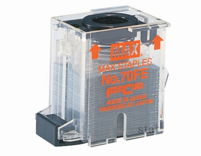 富福里 公司貨 日本製 MAX 美克司 70FE 電動釘書針 可裝訂2-70張 適用 EH-70F 耐用, 1個