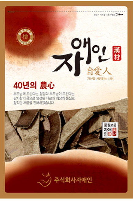 자애인 국산 겉껍질을 거피해 법제한 볶은 두충 나무껍질 차 300g, 2개