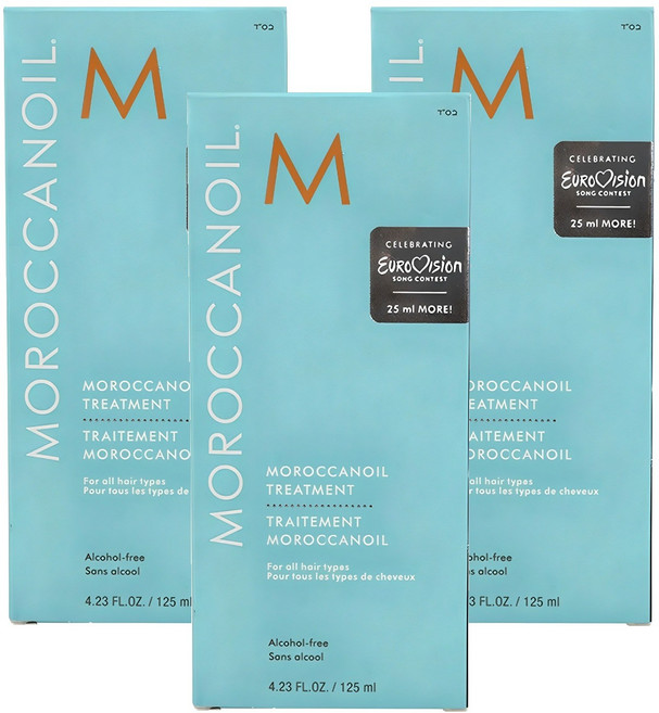 모로칸오일 트리트먼트, 125ml, 3개