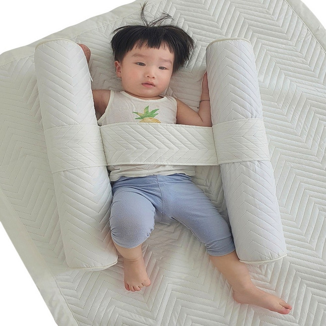 에코베리 아기 바디필로우 뒤집기방지쿠션 듀라론 냉감, 필로우 1개 솜포함