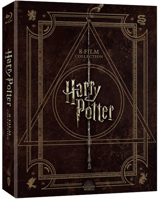 [블루레이] 해리포터 : 8 필름 콜렉션 - 리프레시 에디션 (8disc) - 한국어 더빙 포함 [HARRY POTTER 8 FILM COLLECTION, 8disc