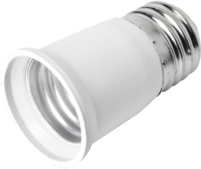 램프 연장 소켓 E26-E26 길이 6cm 연결 소모갈용, 1개