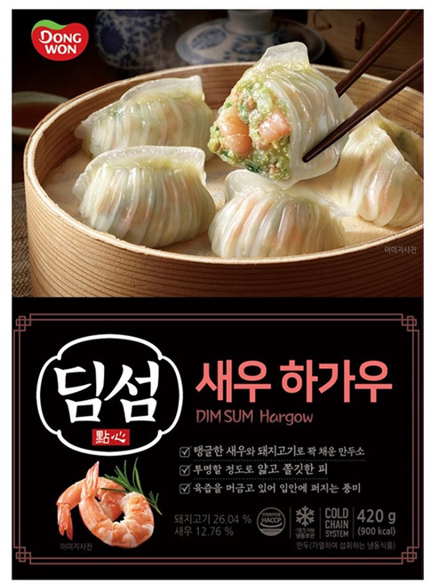 동원 딤섬 새우하가우, 420g, 6개