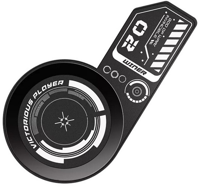 어썸컨셉 스마트폰 써멀 마그네틱 시트 방열판 쿨러 쿨링패드, 블랙, 1개