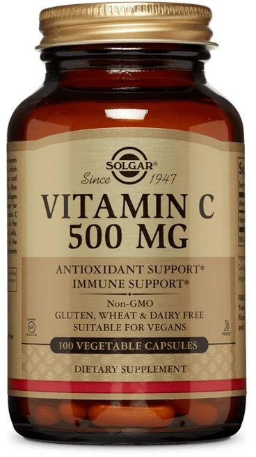 솔가 비타민 C 500mg 베지터블 캡슐, 1개, 100개입, 100정 - 쿠팡