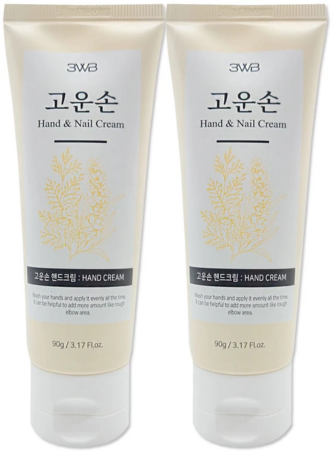 웰빙헬스 고운손 핸드크림 90g, 90ml, 2개 - 쿠팡