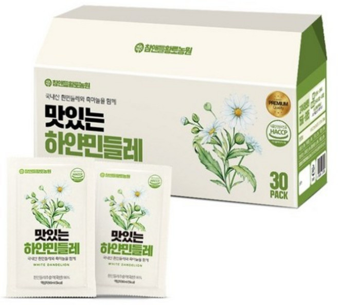 황토농원 토종하얀 민들레 진액, 2.7L, 1개