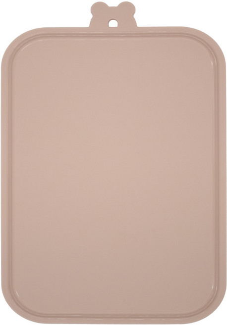 네오실리 국산 프리미엄 실리콘 걸이형 양면 도마, 1개, 웜베이지