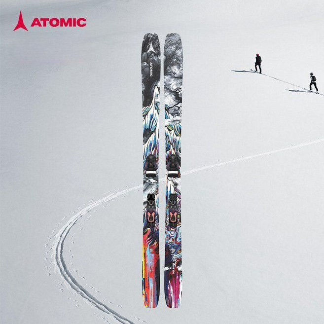 아토믹 스키플레이트 ATOMIC BENT 프리스타일, B. 블랙