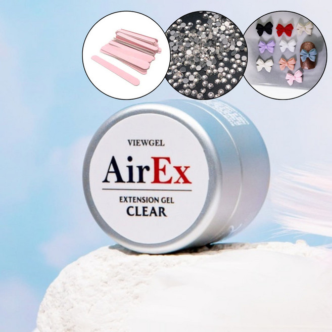 뷰젤 에어EX 클리어 +파츠 30알, 1개, 10g, 투명