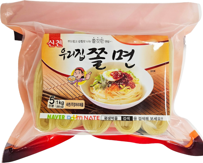 우리집 쫄면 (5인분), 1개, 1kg