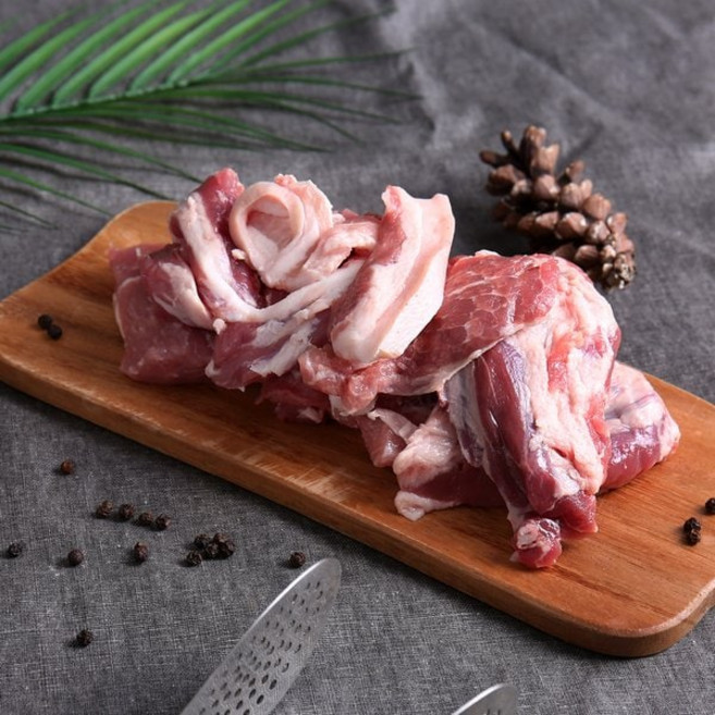 다농이네 제주 흑돼지 짜투리고기 뒷고기 1kg, 1개