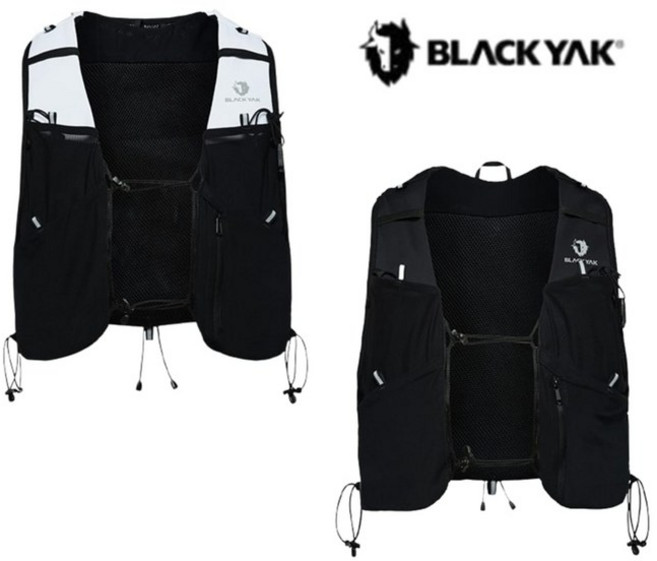 블랙야크 정상가 189000원 등상조끼 트레일러닝 알파인런 UL10 (2BYKSX4925) 509192, 단일(999), 블랙(BK)