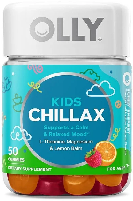 올리 키즈 칠랙스 셔벗맛 구미 50정, 1개 - 쿠팡