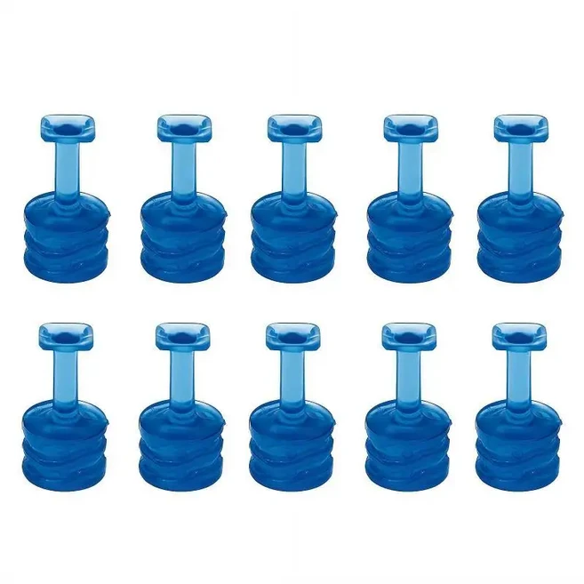 핫10개입 자동차 무도색 덴트 수리 접착 탭 유지보수 도구 차체 제거, 01 Blue