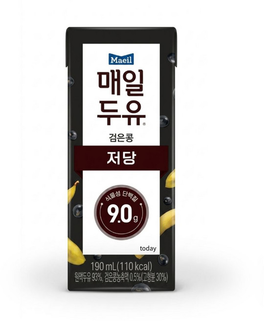 매일두유 검은콩 190ml 24팩, 24개