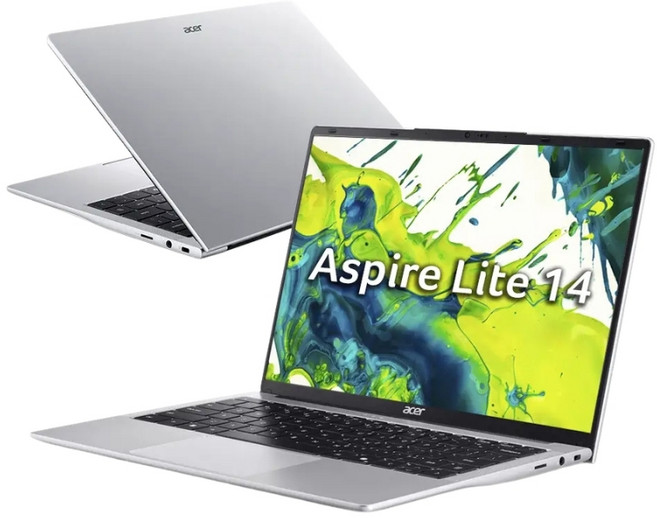 acer lite AL14-32P-C4QP 銀 宏碁高效能筆電/N150/8GB LPDDR5/512GB PCIe/14吋 16:10 FHD+/W11, 512GB, 8GB, WIN11 Home
