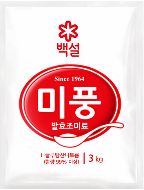 CJ 미풍3KG, 4개, 3kg