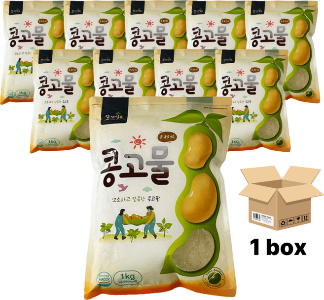 삼진식품 콩고물, 1kg, 10개