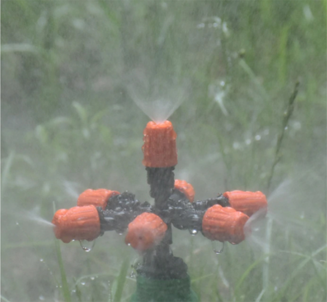 자체 스프레이노즐 고압 정원 분무기 스프링클러 정원 안개, 상세페이지 참조, 1개