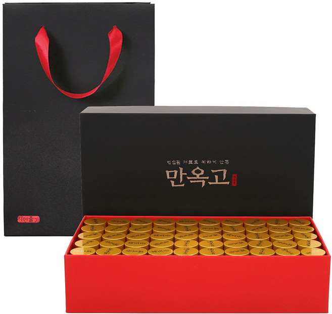 [자연줄기 만옥고] 동의보감에 수록된 최고의 국민건강선물 침향환 공진단보다 좋은 부모님선물, 4박스, 400g