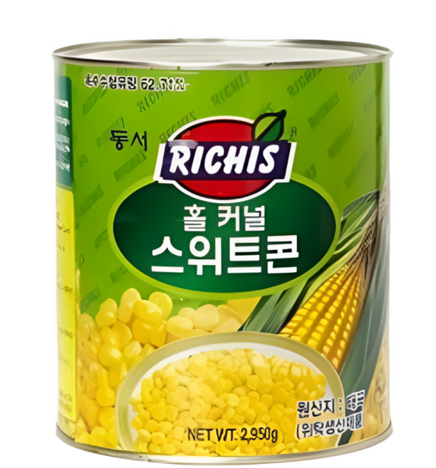 동서 리치스옥수수, 2.95kg, 2개