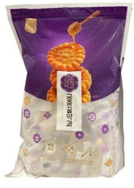 [2508CO(과자/간식류(과자/쿠키))]궁중 꿀약과 1.5kg, 1박스