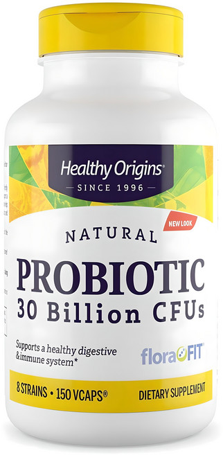 헬시오리진스 내추럴 프로바이오틱 유산균 300억 CFU 브이캡, 150정, 1개