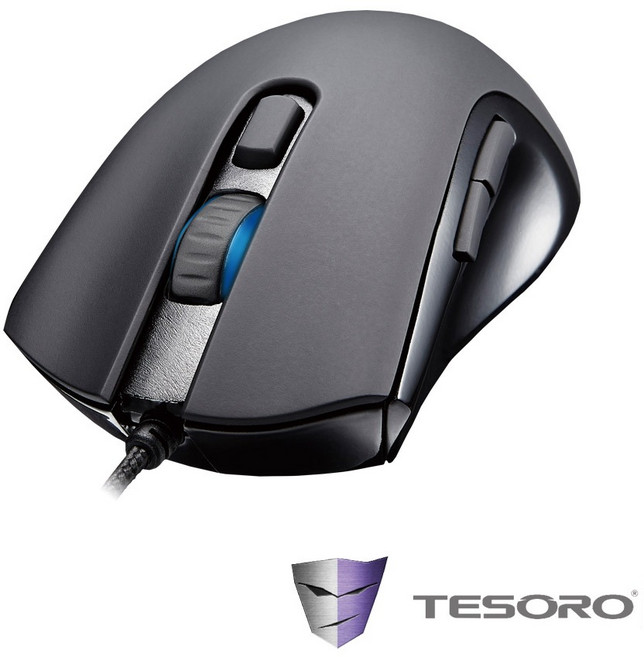 TESORO 鐵修羅 Sagitta H6L 電競光學滑鼠, Sagitta H6L RGB 黑色, RGB 黑色
