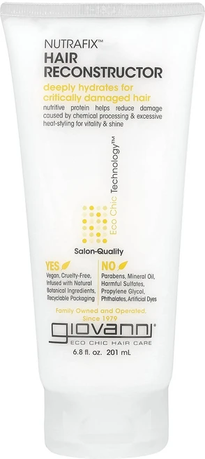 Giovanni Nutrafix™ 헤어 리컨스트럭터 201ml(6.8fl oz) Giovanni (지오바니), 1개 - 쿠팡